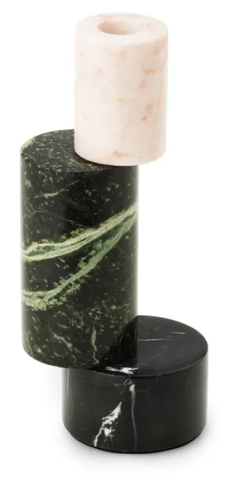 Speciale Aanbieding Normann Copenhagen Blox kandelaar-Dark green