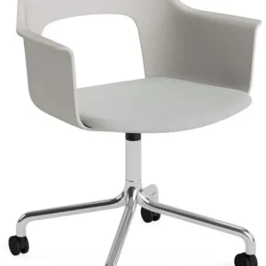 HAY Layout 263 stoel - aluminium onderstel-Sky Grey - Naveli 113 Uitverkoop
