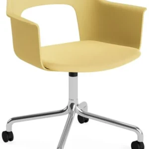 HAY Layout 263 stoel - aluminium onderstel-Biscotti - Relate 431 Hoge Kwaliteit
