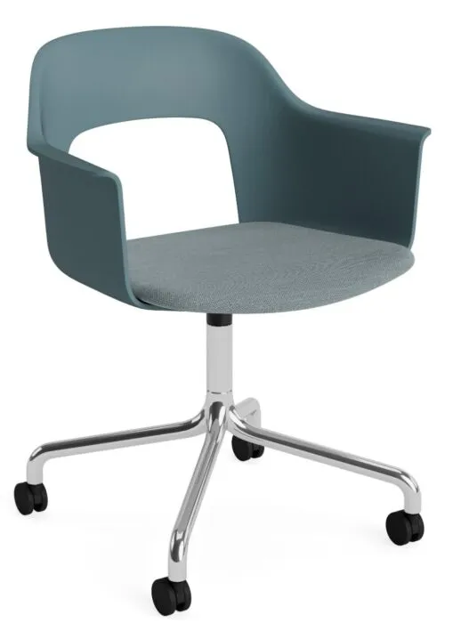 Express Levering HAY Layout 263 stoel - aluminium onderstel-Ocean - Mode 045