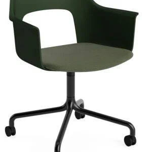 HAY Layout 263 stoel - zwart onderstel-Bottle Green - Mode 072 Gereduceerde Prijs