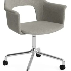 Lage Kosten HAY Layout 264 stoel - aluminium onderstel-Turf - Light Grey