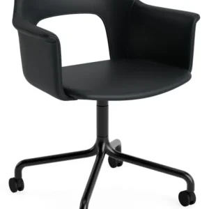 HAY Layout 264 stoel - zwart onderstel-Grano - Black Speciale Aanbieding