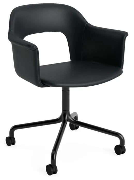 HAY Layout 264 stoel - zwart onderstel-Grano - Black Speciale Aanbieding