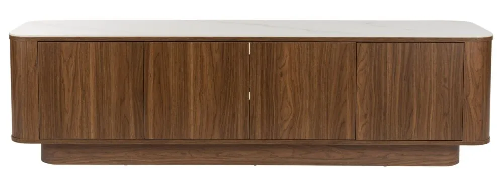 vanHarte Almira dressoir-Walnut-Laag Seizoensaanbieding