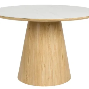 Beperkte Voorraad vanHarte Almira eettafel - rond-Oak