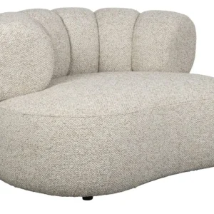 Dutchbone Duvane loungestoel-Beige Finale Uitverkoop