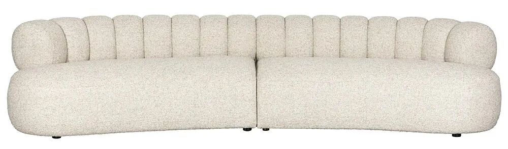 Goedkoop Dutchbone Duvane 4,5-zits bank-Beige