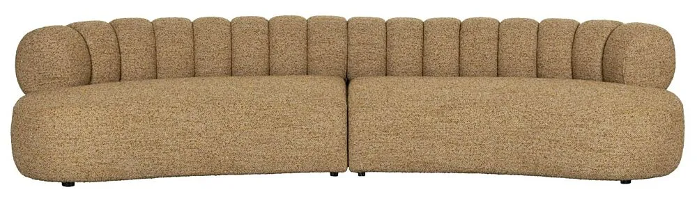 Direct Verzonden Dutchbone Duvane 4,5-zits bank-Brown