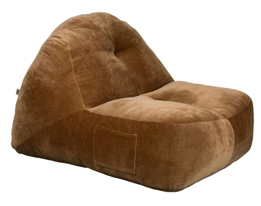 Koopje Dutchbone Tombag loungestoel-Brown