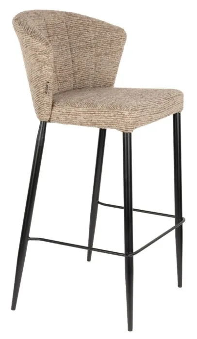 Dutchbone Georgia barkruk - Soft Brown Betaalbaar