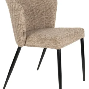 Actieprijs Dutchbone Georgia eetkamerstoel - Soft Brown