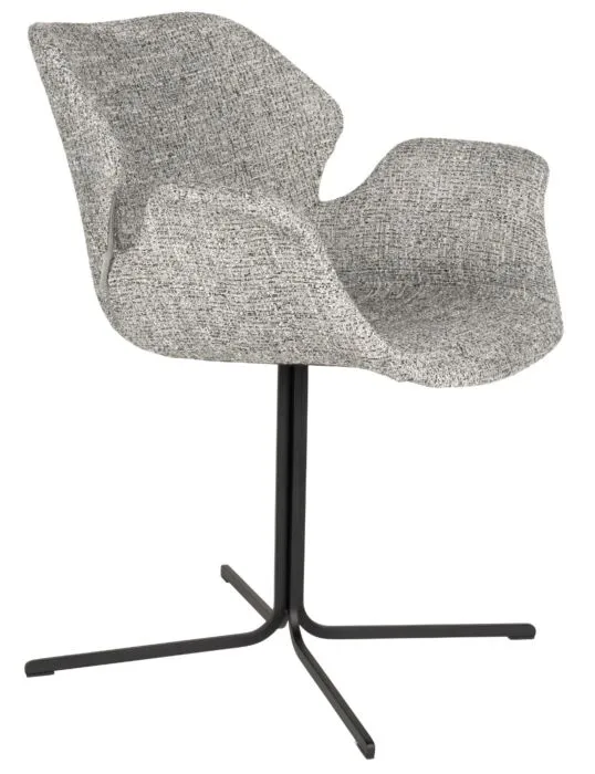Koopje Zuiver Nikki armstoel-Grey