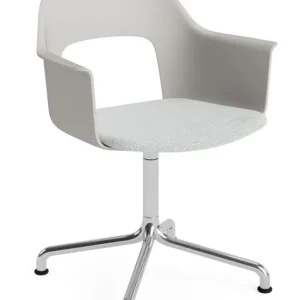 Lage Prijs HAY Layout 253 Stoel - Aluminium onderstel-Sky Grey - Naveli 113