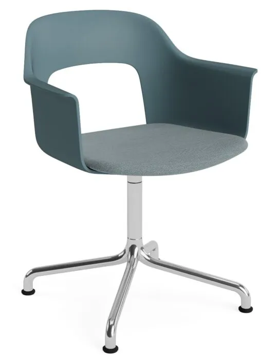 HAY Layout 253 Stoel - Aluminium onderstel-Ocean - Mode 045 Actieprijs