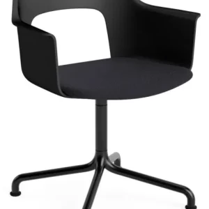 HAY Layout 253 Stoel - zwart onderstel-Black - Steelcut Trio 195 Betrouwbaar