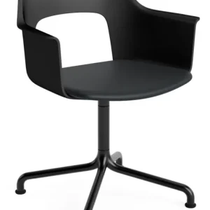 Bestel Nu HAY Layout 253 Stoel - zwart onderstel-Black - Grano Black