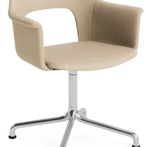 HAY Layout 254 stoel - Aluminium onderstel-Metaphor 035 Bestseller