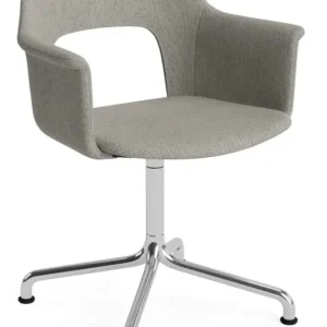 HAY Layout 254 stoel - Aluminium onderstel-Turf - Light Grey Seizoensaanbieding