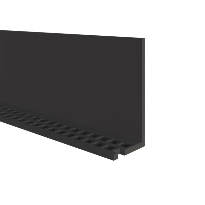 Ventilatieprofiel 50 x 25 x 2 mm Zwart Goedkoop