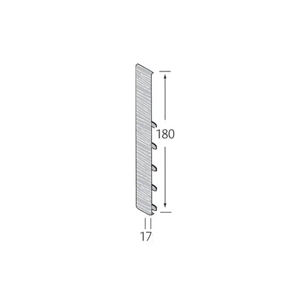 Finale Uitverkoop Stootvoegverbinding 180 mm (voor potdeksel) - WoodDesign - goud eiken