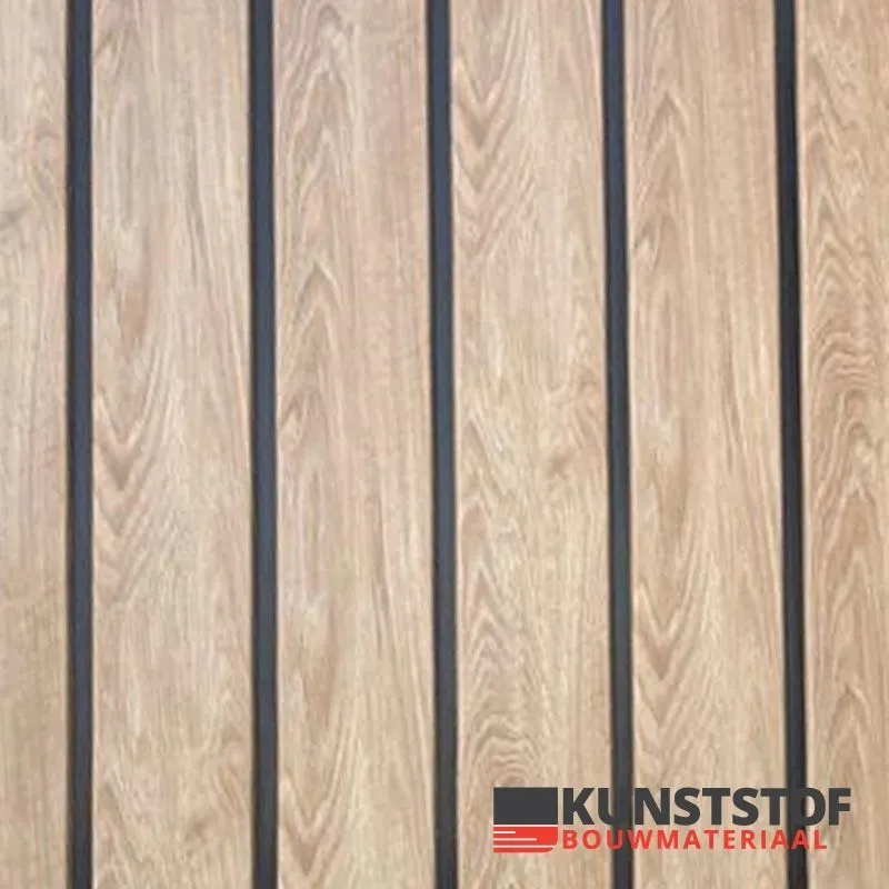 Gereduceerde Prijs VinyPlus Sponningdeel Rondkant - Turners Eiken Shadow - Kunststof gevelbekleding houtlook