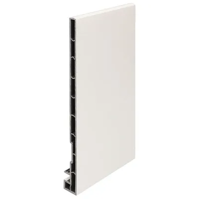 Hete Deal Keralit dakrand boeideel 200mm - Wit (2821)
