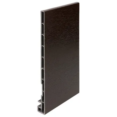 Speciale Aanbieding Keralit dakrand boeideel 200mm - Donkerbruin (2821)