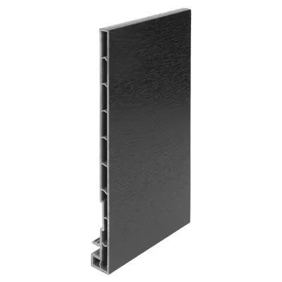 Superprijs Keralit dakrand boeideel 300mm - Zwartgrijs (2831)