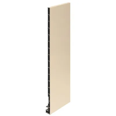 Keralit dakrand boeideel 350mm - Licht ivoor (2835) Premium