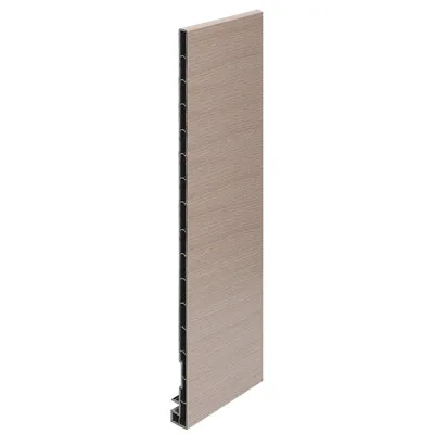 Seizoensaanbieding Keralit dakrand boeideel 350mm - Vergrijsd ceder (2835)