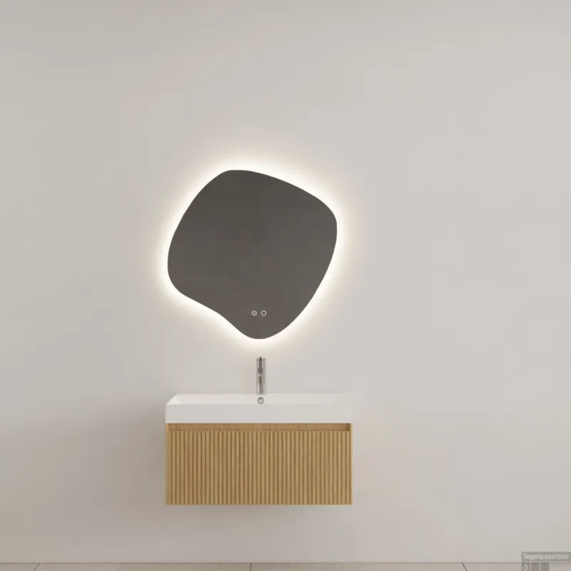 Badkamermeubel Gliss Design Timotheus 80 cm Pure (Keuze Wastafel) Nu Kopen