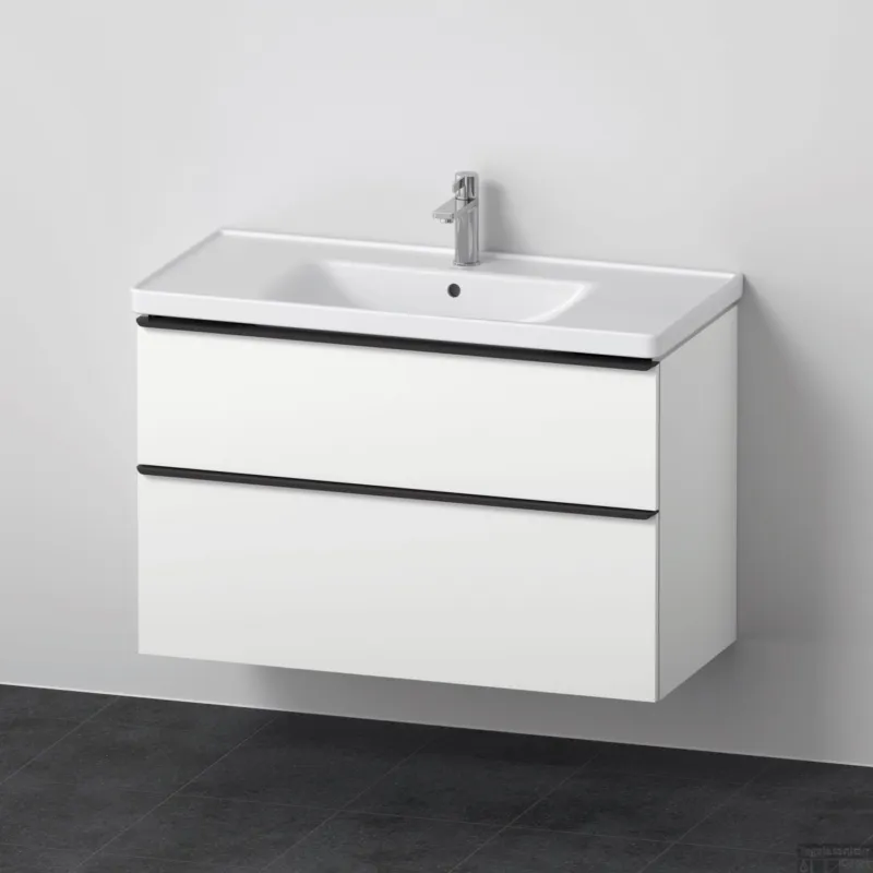 Badkamermeubelset Duravit D-Neo Wastafel Keramiek 100.5x48x62.5 cm Mat Wit Voordeelprijs