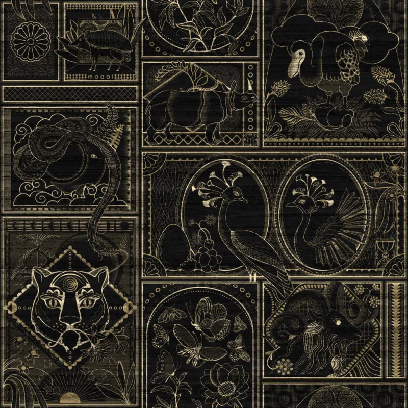 Behang Arte Memento Moooi Golden Tiger MO4040 Premium