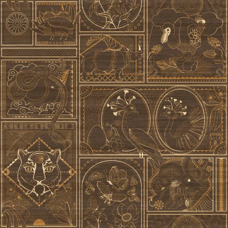 Behang Arte Memento Moooi Golden Tiger MO4042 Flitsaanbieding