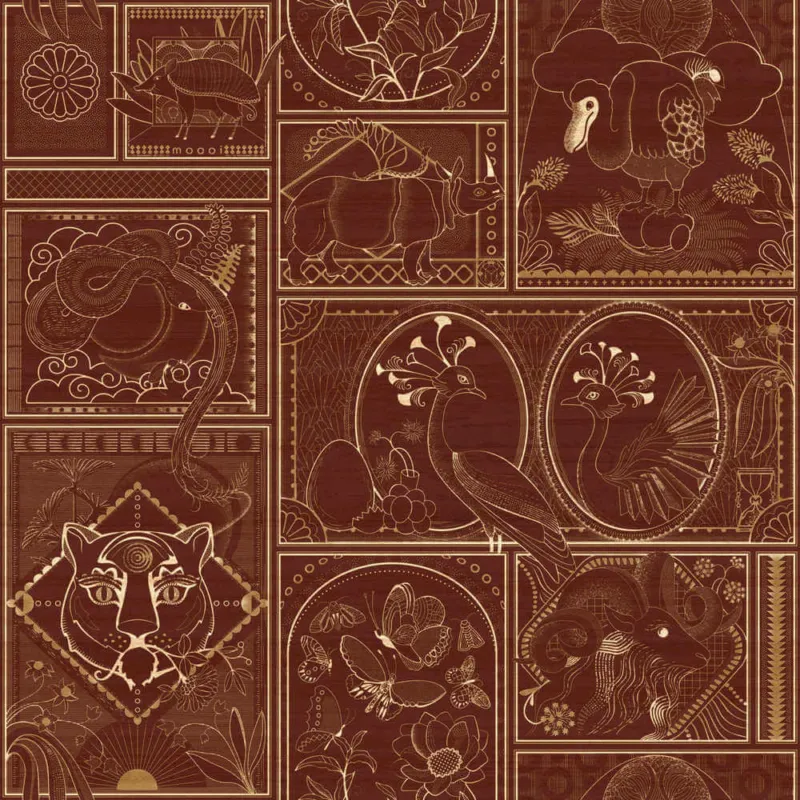 Nu Kopen Behang Arte Memento Moooi Golden Tiger MO4041