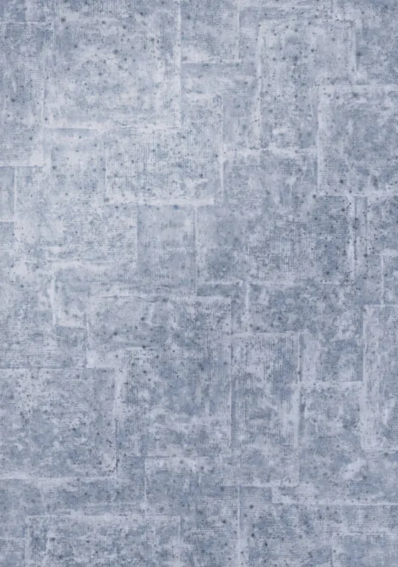 Nu Kopen Behang Arte Metal X Patina Quilt Silver Lake Blue 60140