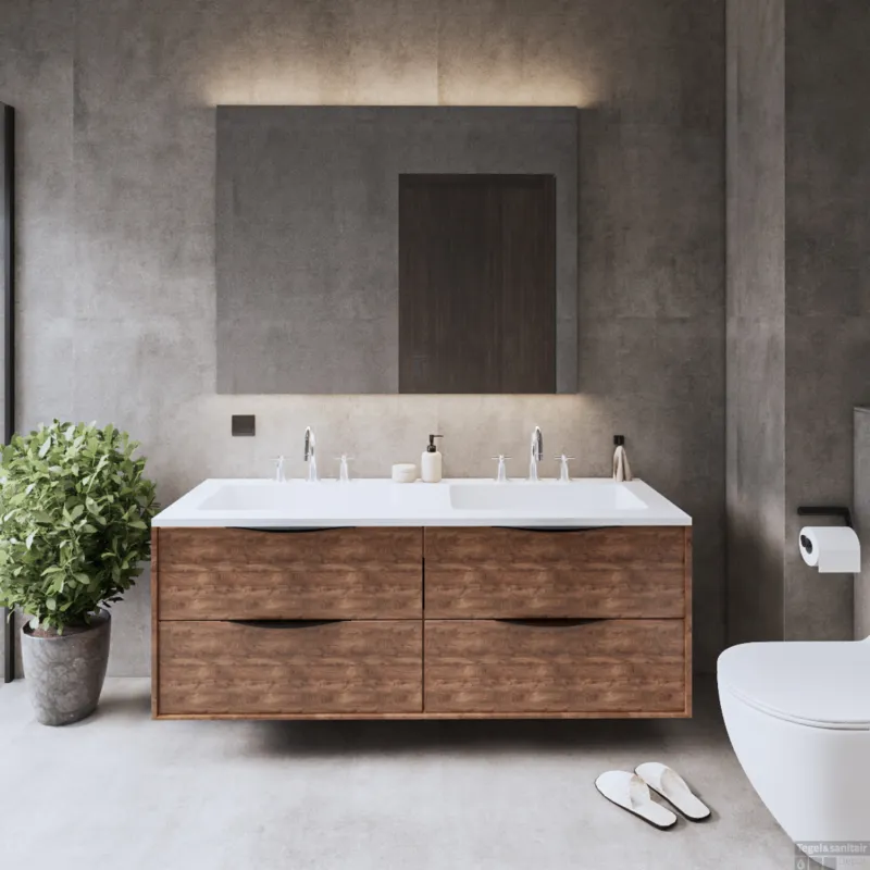 Finale Uitverkoop Onderkast Gliss Design Eleganz Hera Zwart 140cm 4 Lades Oak Cognac