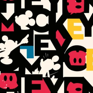 Korting Komar Into Adventure Mickey Mouse Mixup IADX5-054 Behang