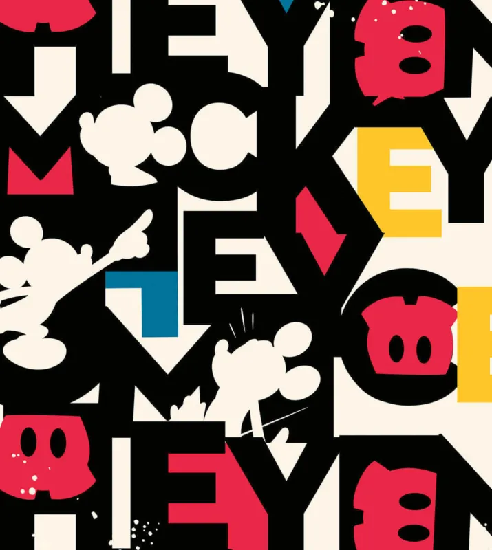 Korting Komar Into Adventure Mickey Mouse Mixup IADX5-054 Behang
