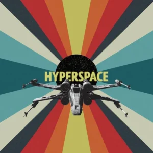 Komar Into Adventure Star Wars Hyperspace IADX4-029 Behang Favoriet