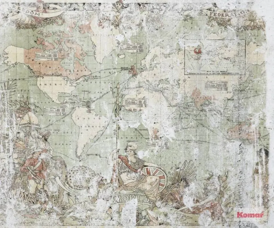 Komar Pure Britisch Empire P030-VD3 Behang Gratis Retour
