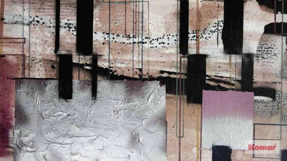 Koopje Komar Pure Squares Dropping PRH-0893 Behang