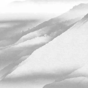 Op = Op Komar Raw White Noise Mountain R2-010 Behang