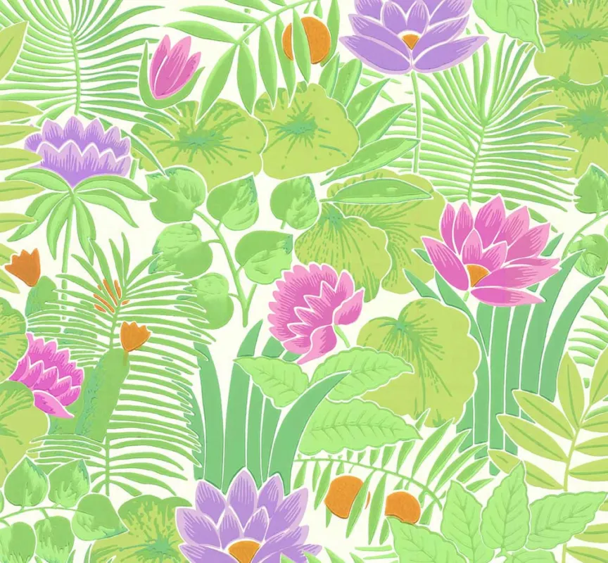 Bestel Nu Behang Little Greene 20th Century Papers Reverie 1971 Jardin