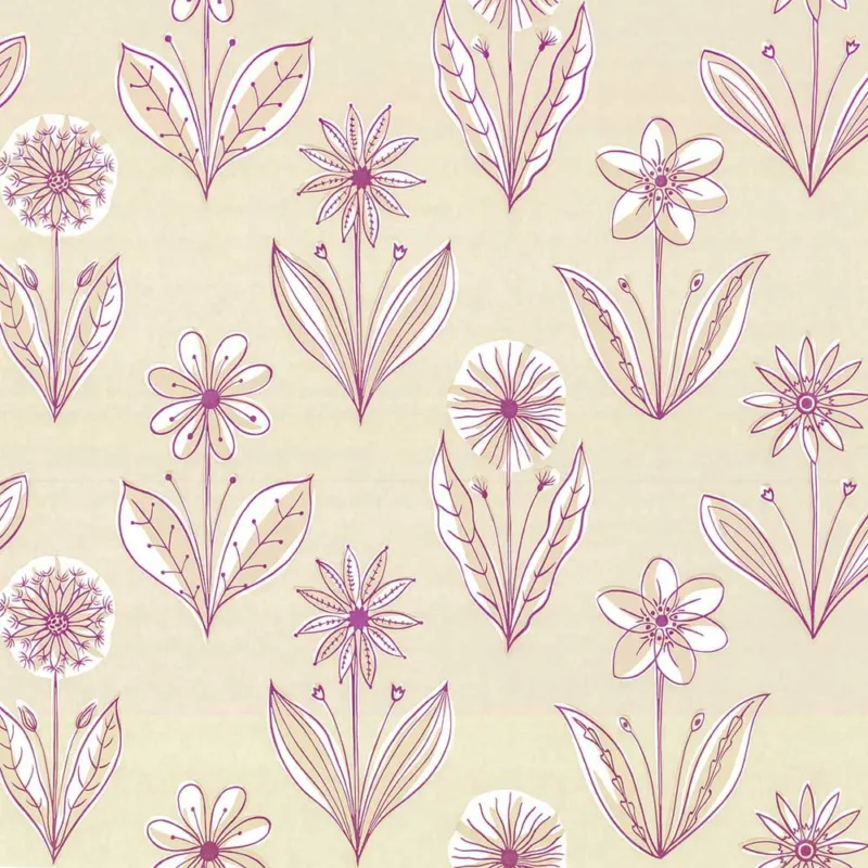 Betaalbaar Behang Little Greene 20th Century Papers Florette 1954 Pastille