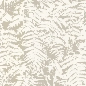 Tijdelijk Beschikbaar Behang Little Greene 20th Century Papers Fern 1960 Gilver