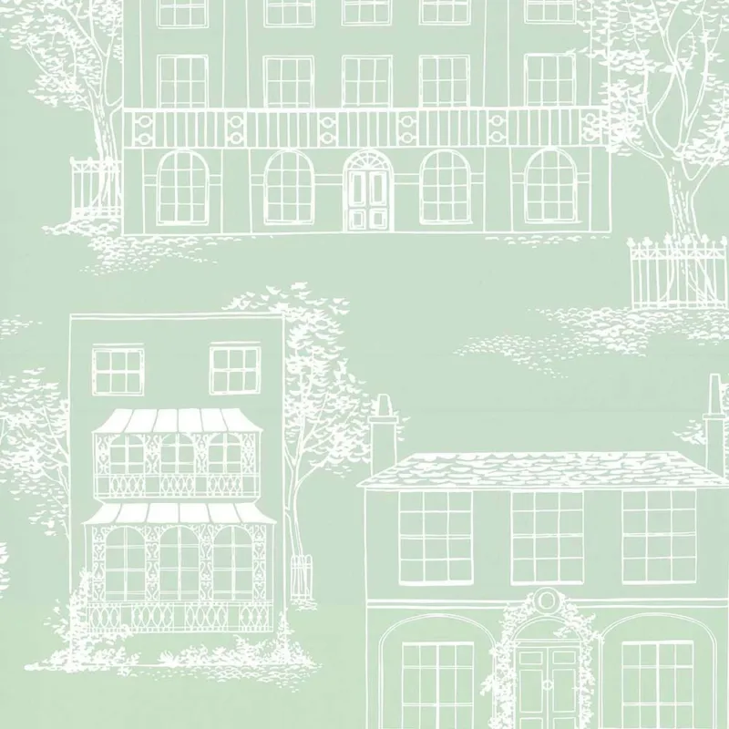 Beperkte Voorraad Behang Little Greene 20th Century Papers Hampstead 1949 Cool Grey