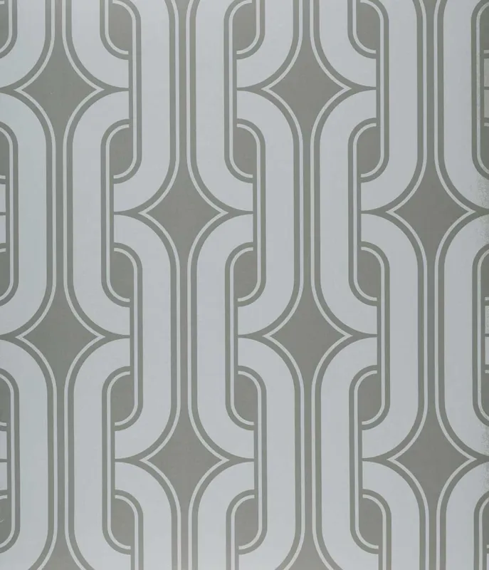 Lage Kosten Behang Little Greene 20th Century Papers Lavaliers 1975 Viridian