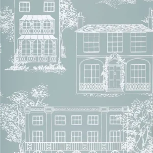 Behang Little Greene 20th Century Papers Hampstead 1949 Penumbra Lage Kosten